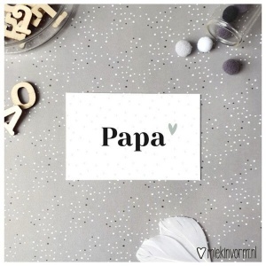 Minikaart papa